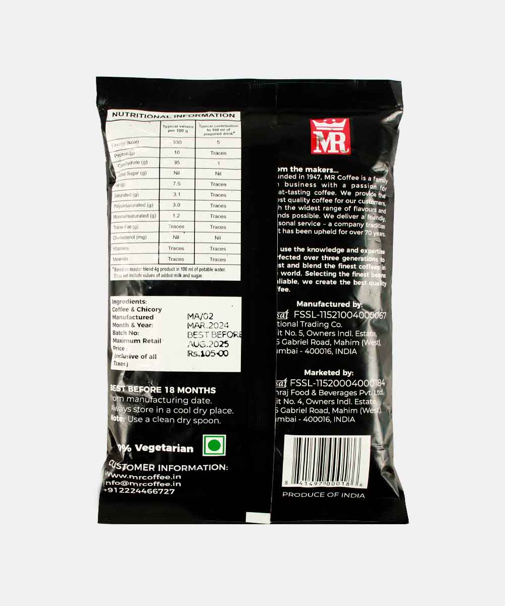 Mr Master Blend Original Filter Coffee 100 Gm