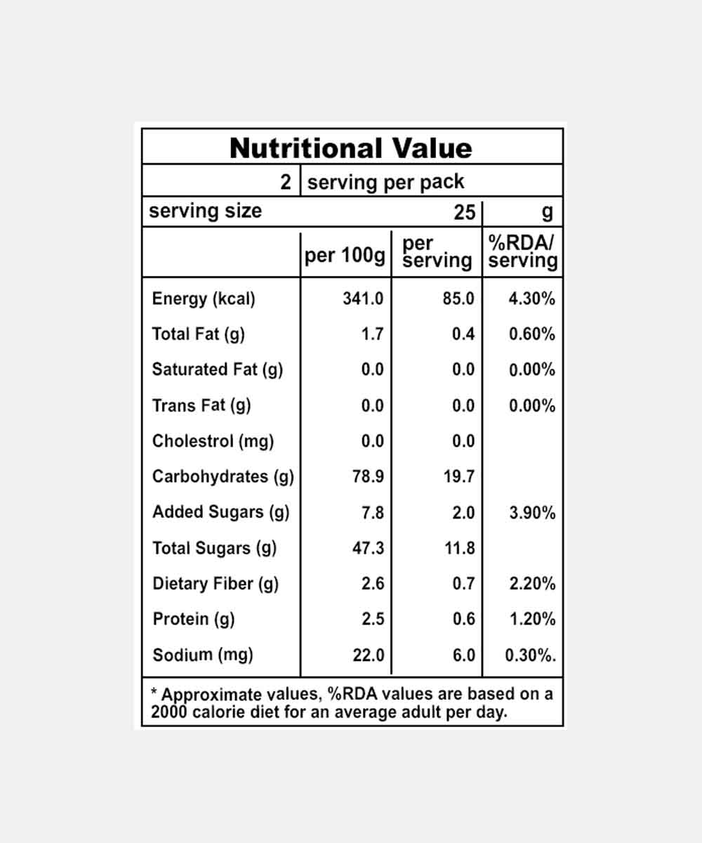 Freeze Dried Sweet Chutney 100 Gm