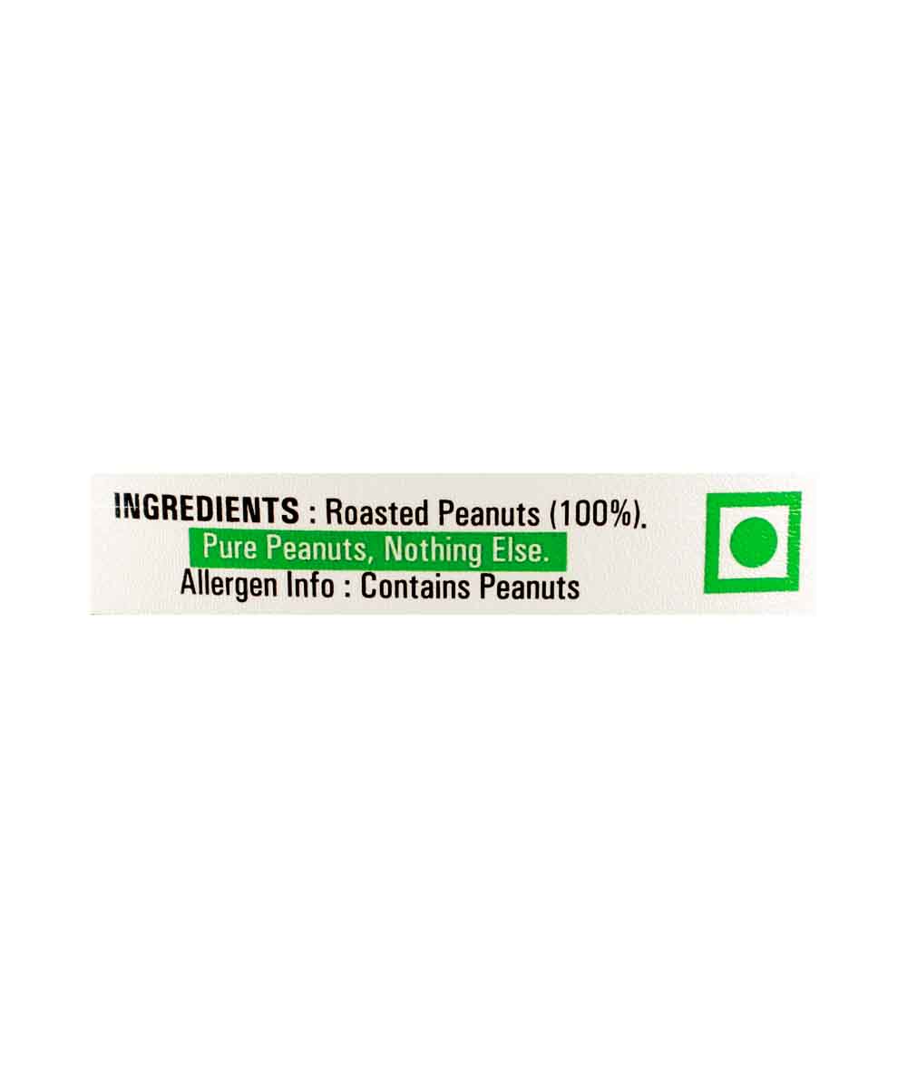 Myfitness Natural Unsweetend Crunchy Peanut Butter No Added Sugar No Added Salt 510 Gm