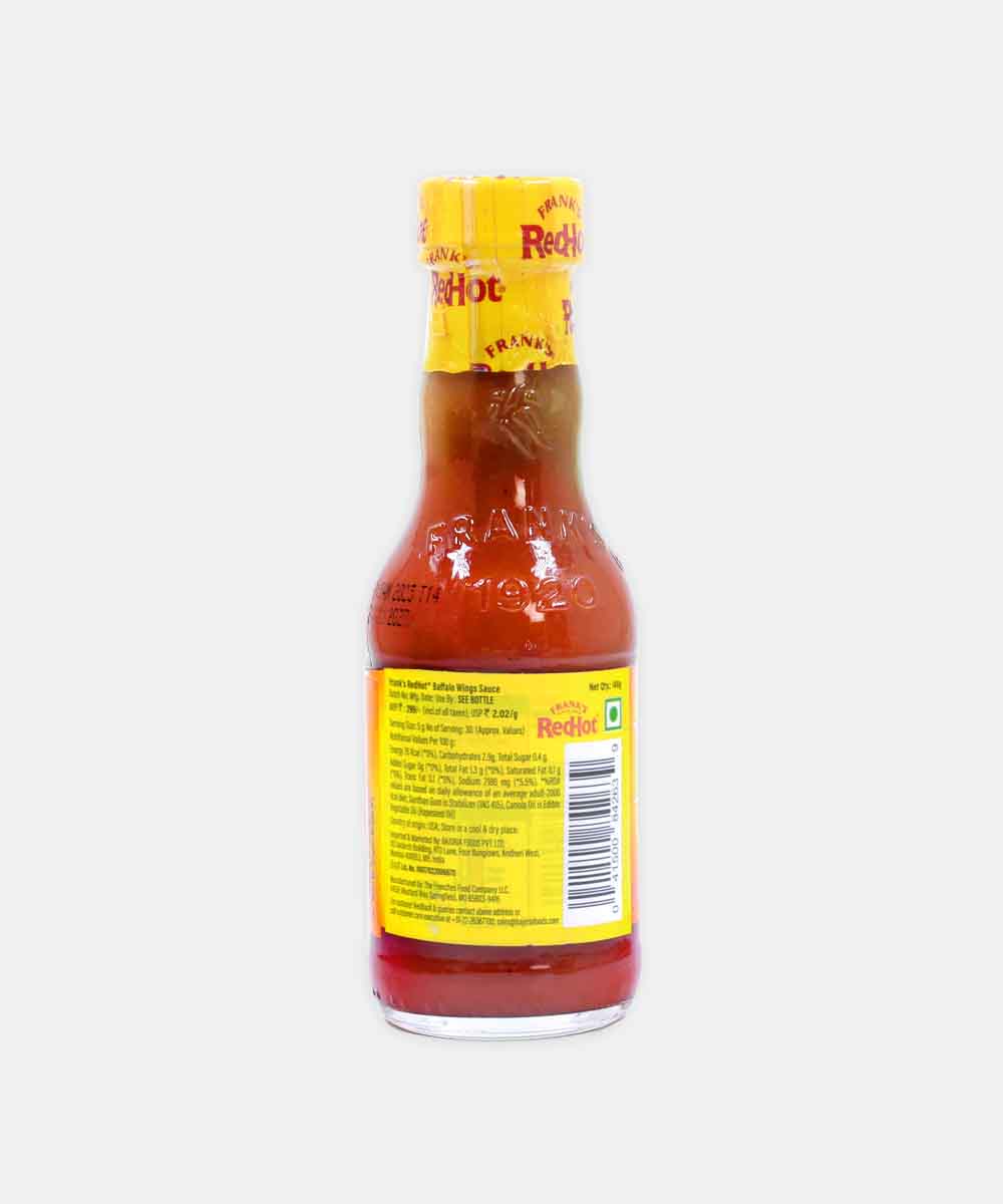 Franks Redhot Buffalo Wings Sauce 148 Ml