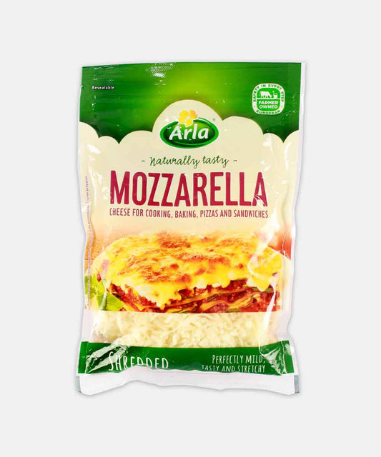 Arla Naturally Mozzarella Cheese Shredded 175 Gm