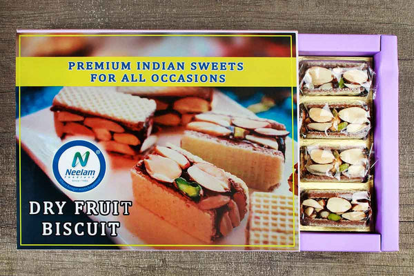 dry fruit biscuit sweets 12 pc