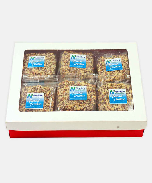 Almond Praline Chocolate 18 Pc