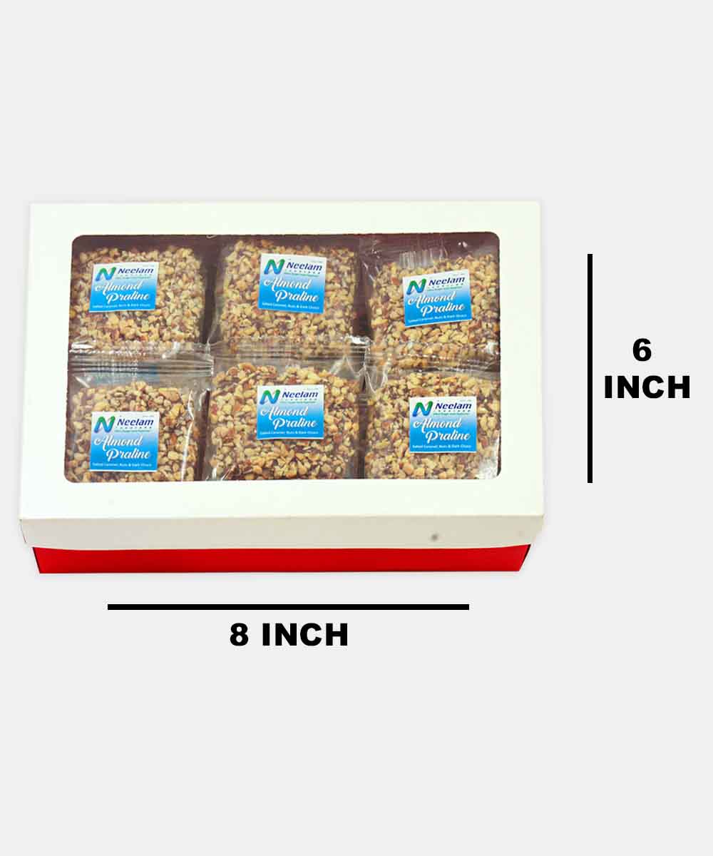 Almond Praline Chocolate 18 Pc