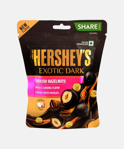 Hersheys Exotic Dark Turkish Hazelnuts 82.4 Gm