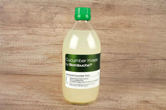 Bombucha Cucumber Kvass Fermented Tonic Drink 500 Ml