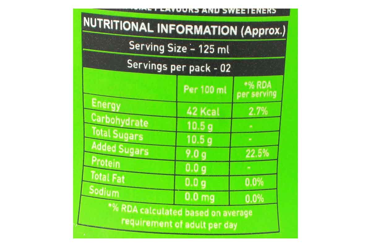 Jimmys Green Apple Martini Drink 250 Ml