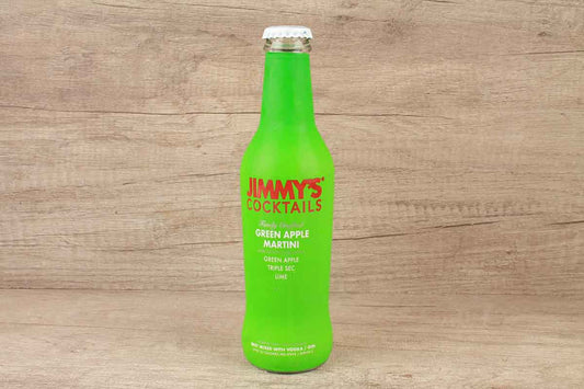 Jimmys Green Apple Martini Drink 250 Ml