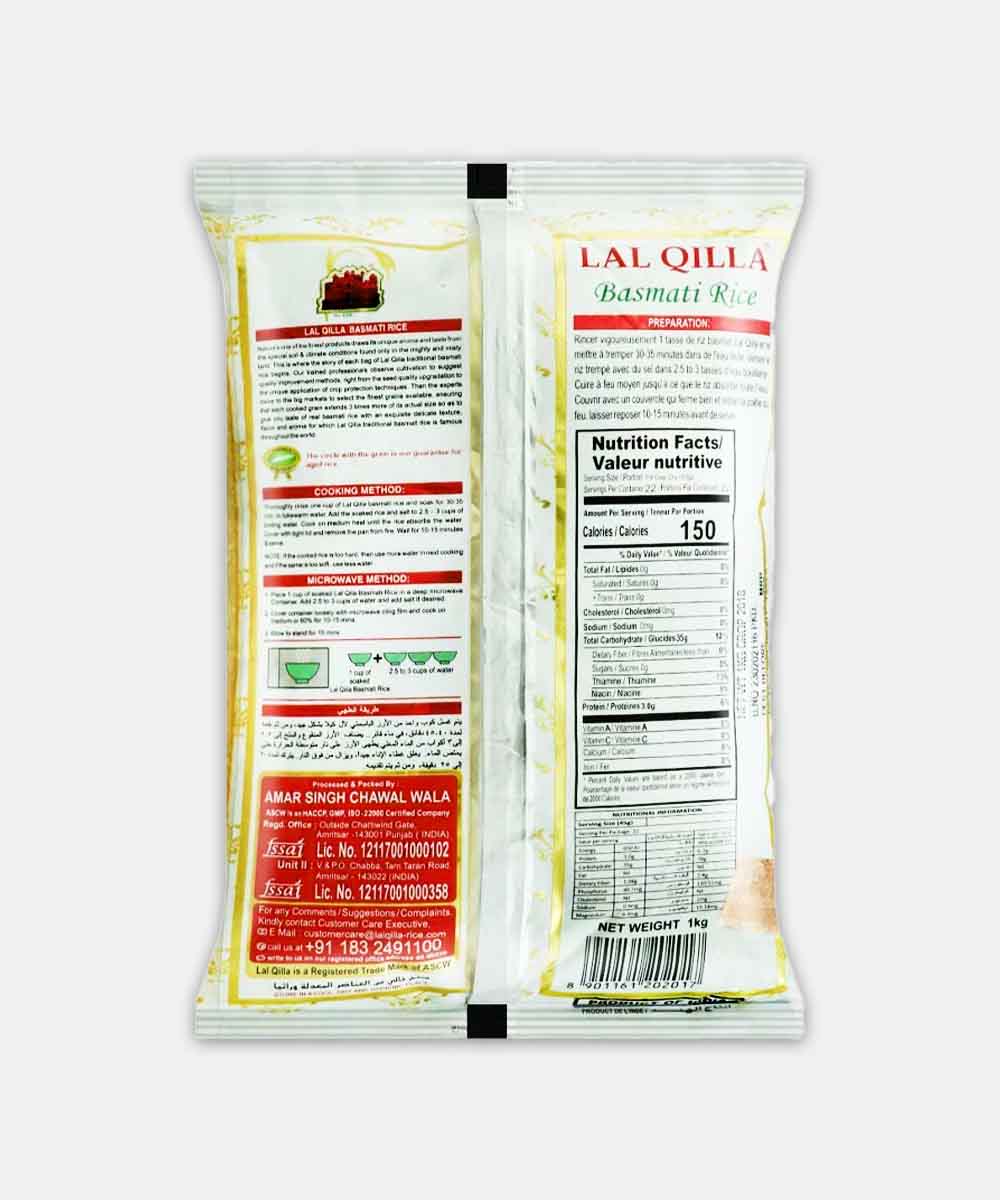 Lal Qilla Basmati Rice 1 Kg