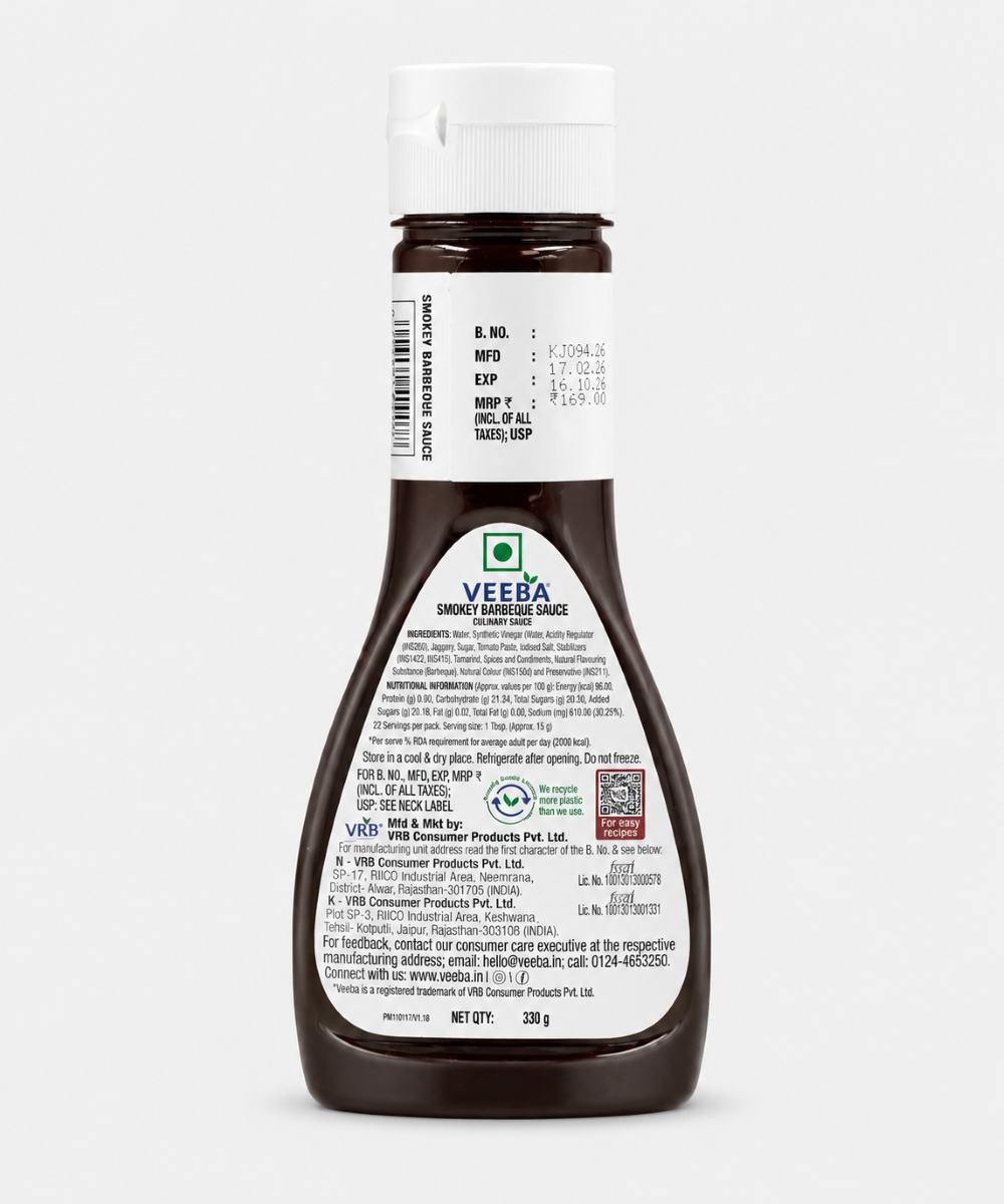 Veeba Barbeque Smoked Oak Dressing 300 Gm