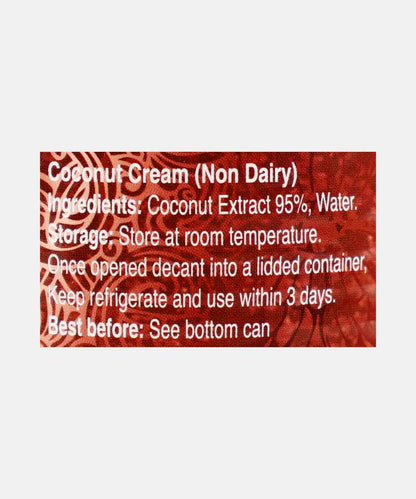 Real Thai Coconut Cream 400 Ml