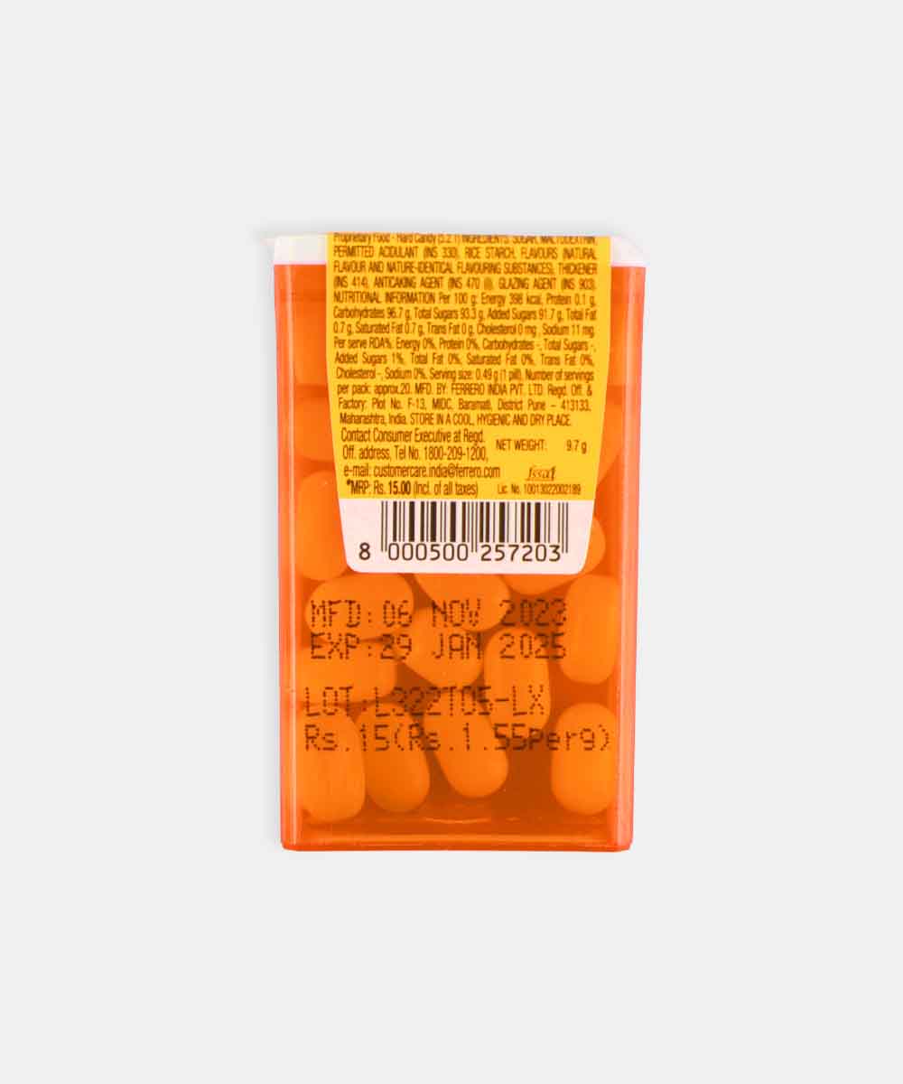 Tic Tac Orange 9.7 Gm