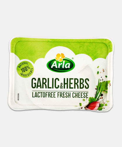 Arla Garlic & Herbs Lactofree Fresh Cheese 200 Gm