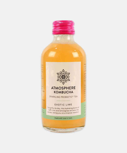 Atmosphere Sparkling Probiotic Lime Kombucha 210 Ml