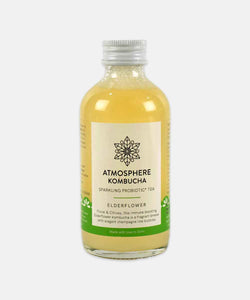 ATMOSPHERE SPARKLING PROBIOTIC TEA ELDERFLOWER KOMBUCHA 210