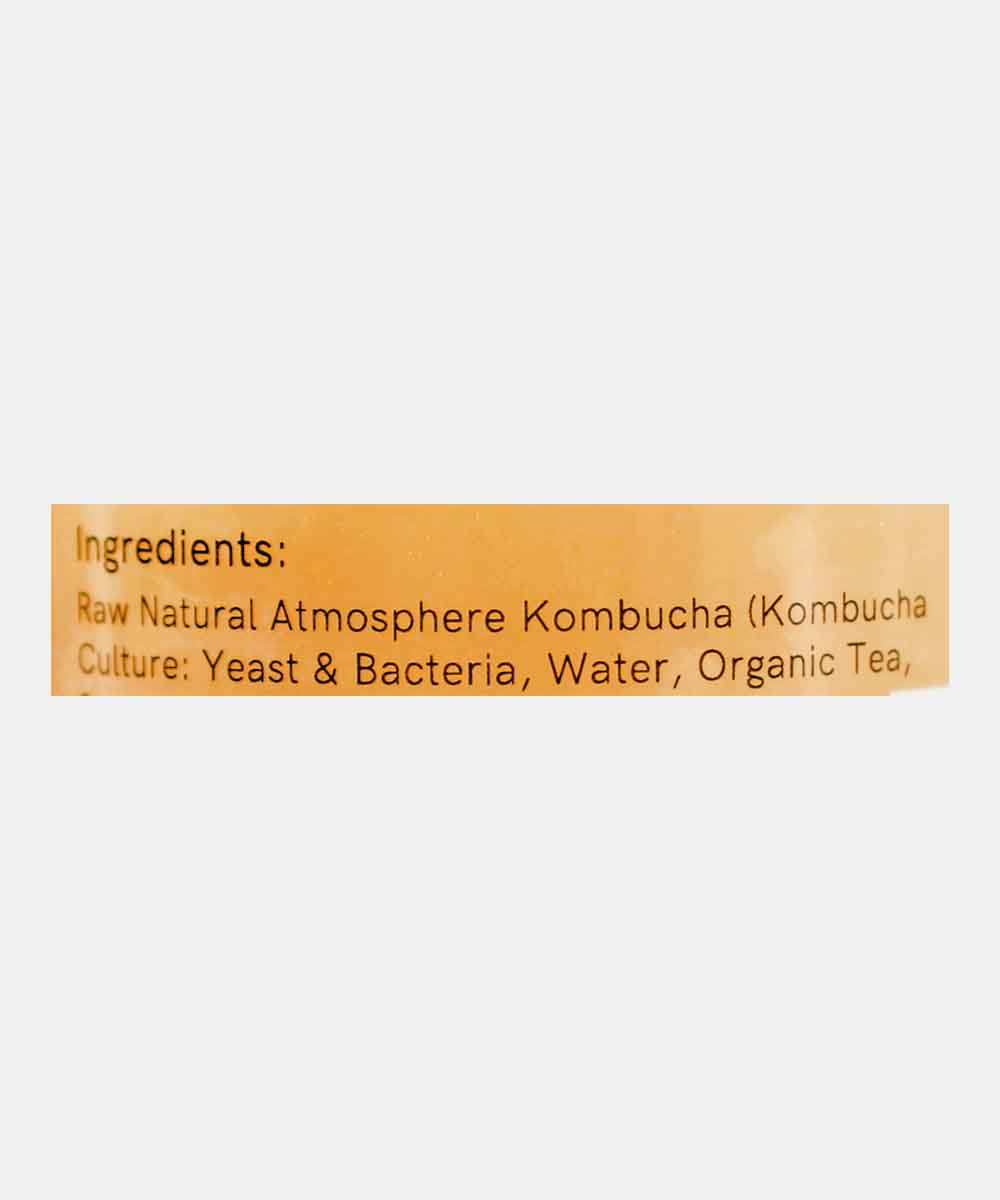 Atmosphere Sparkling Probiotic Spicy Ginger Kombucha Tea 210 Ml
