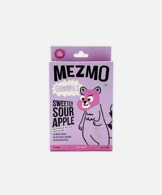 Mezmo Sweetly Sour Apple Jellies 48 Gm