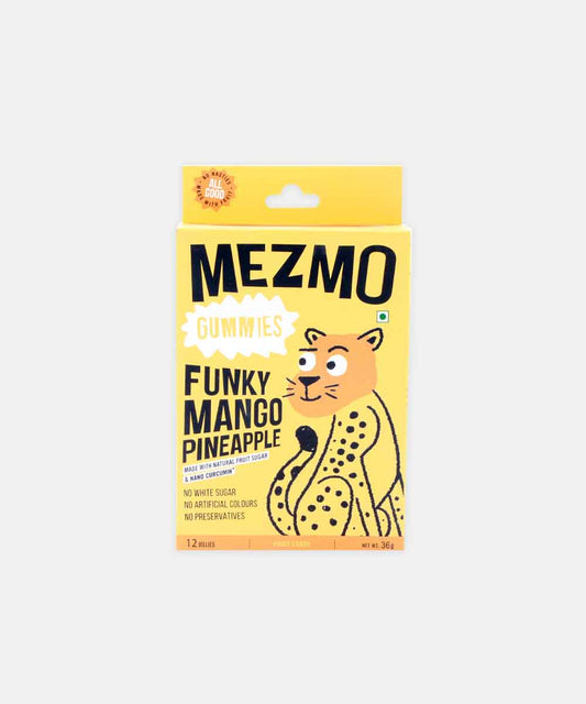 Mezmo Funky Mango Pineapple Jellies 48 Gm