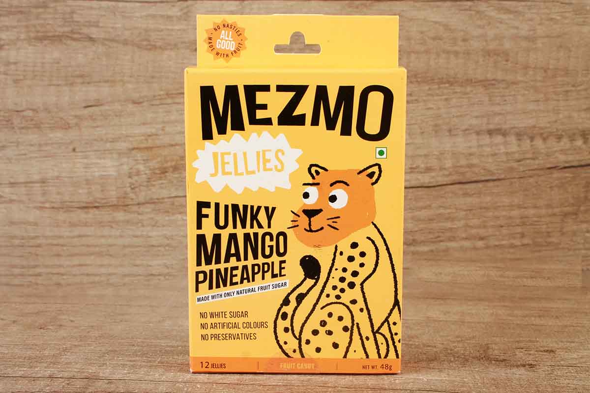 Mezmo Funky Mango Pineapple Jellies 48 Gm