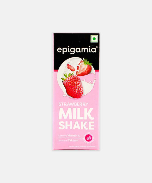 Epigamia Strawberry Milkshake 180 Ml