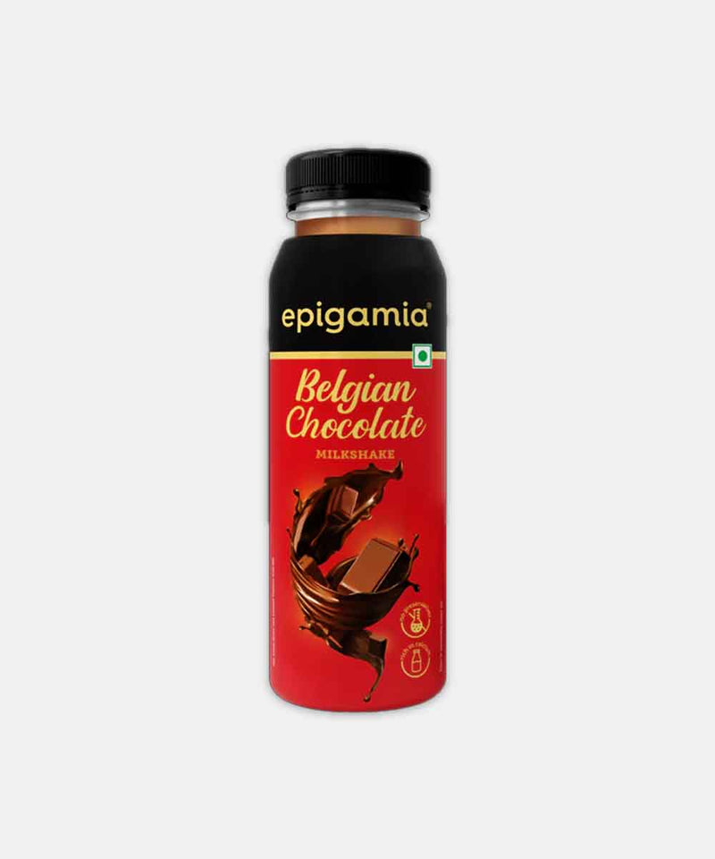 epigamia belgian chocolate milkshake 180