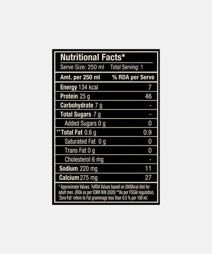 Epigamia 25G Protein 0 Added Sugar Vanilla Caramel Milkshak 250 Ml
