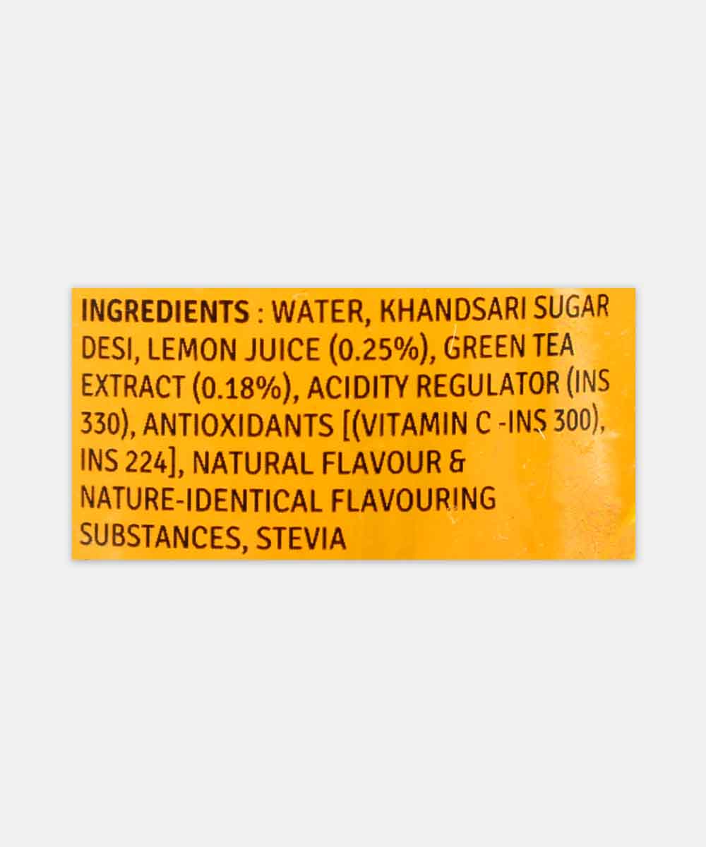 Raw Pressery Green Ice Tea Lemon Tea 250 Ml