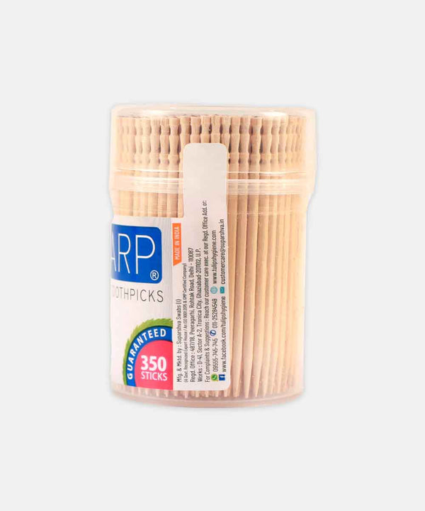 sharp wooden toothpicks 350 sticks