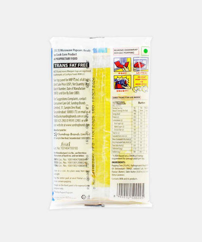 Act Ii Butter Microwave Popcorn 99 Gm