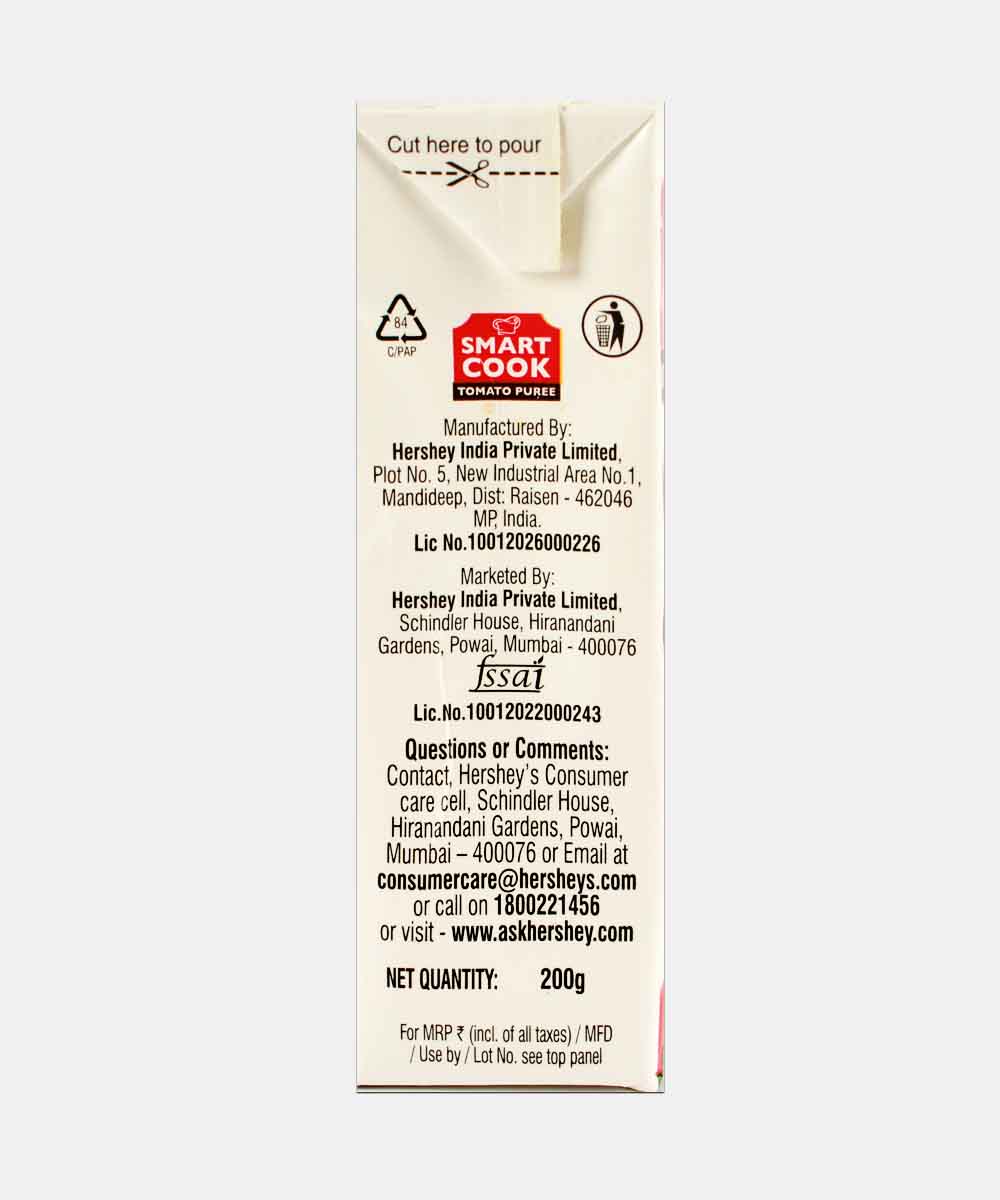 Smart Cook Tomato Puree 200 Gm