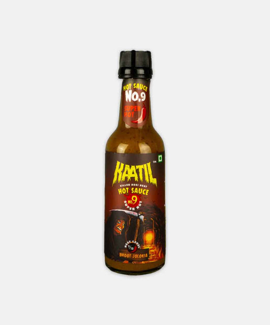 Kaatill Hot Sauce No9 Super Hot Jolokia 200 Gm