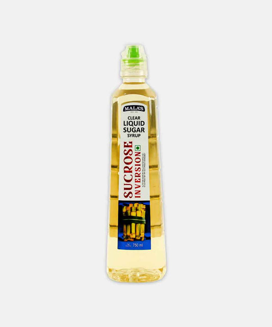 Malas Clear Liquid Sugar Syrup Sucrose Inversion 750 Ml