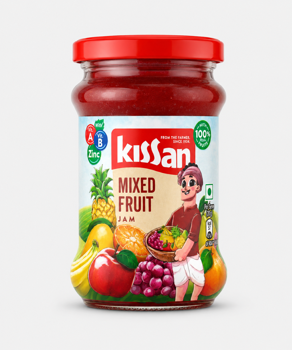 Kissan Mixed Fruit Jam 200 Gm