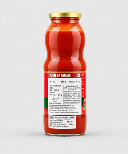 Rodolfi Passata Di Pomodoro Tomato Puree 690 Gm