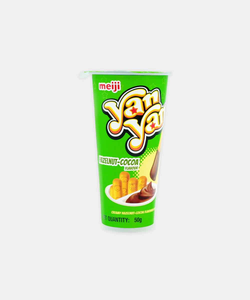 M Yan Yan Hazelnut Cocoa Biscuits 50 Gm