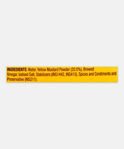 Veeva Classic Yellow Mustard Sauce 320 Gm