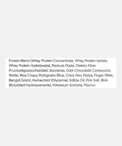 Avolt Chocolate Peanut Butter Protein Wafer Bar 50Gm