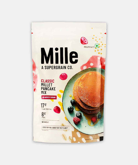 Mille Classic Millet Pancake Mix 250 Gm