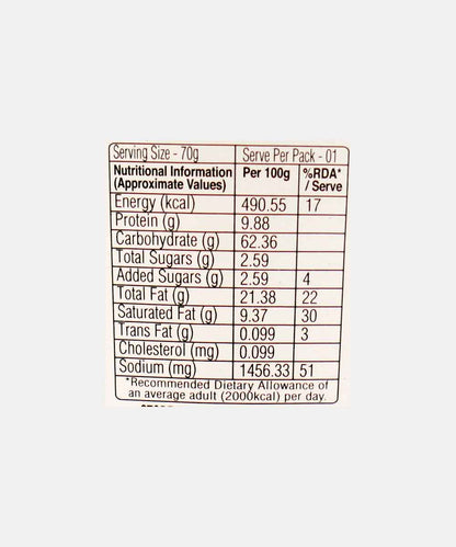 Nissin Manchow Spicy Vegetable Cup Noodles 70 Gm