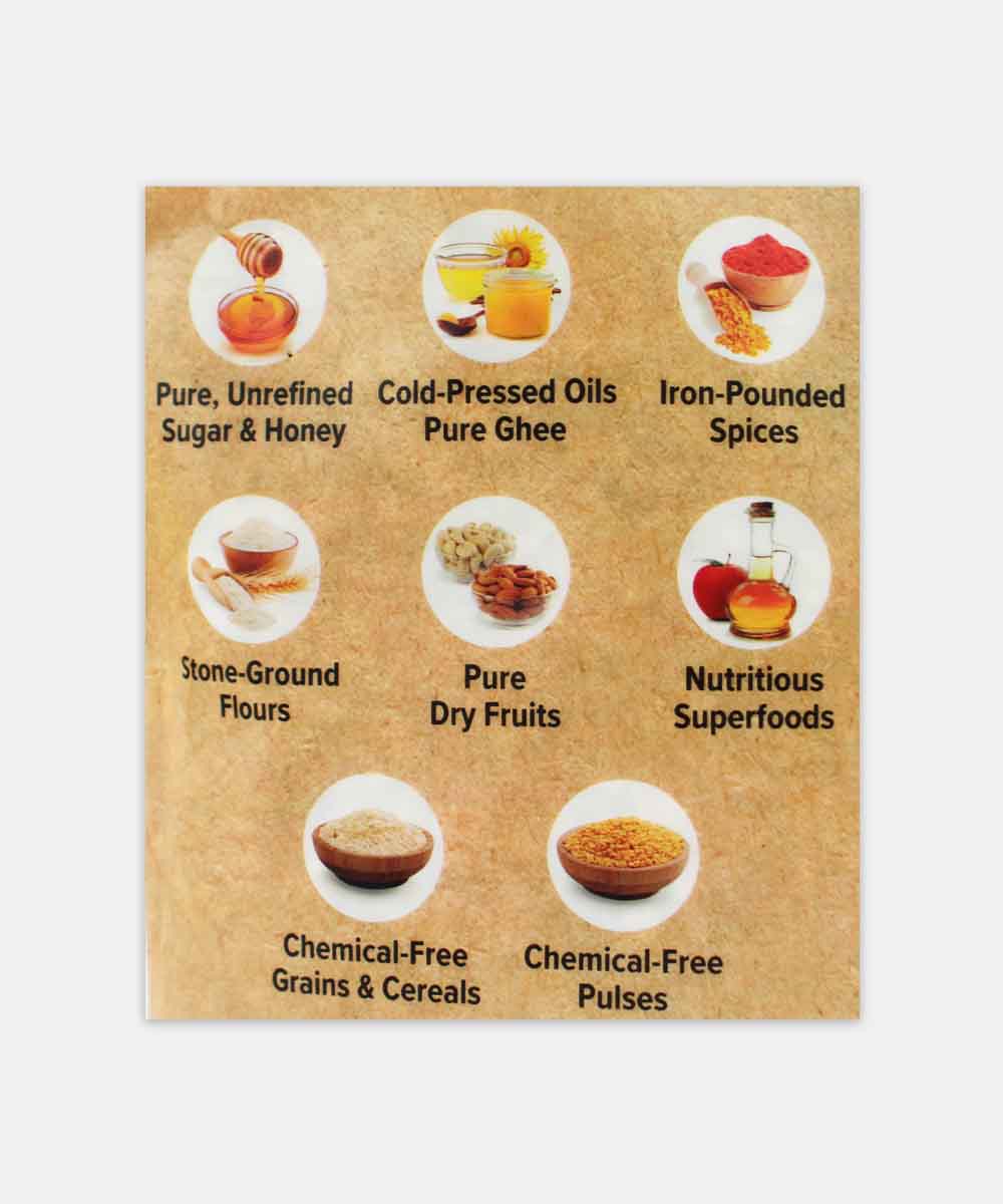 Conscious Food Brown Rice Flakes Poha 500 Gm