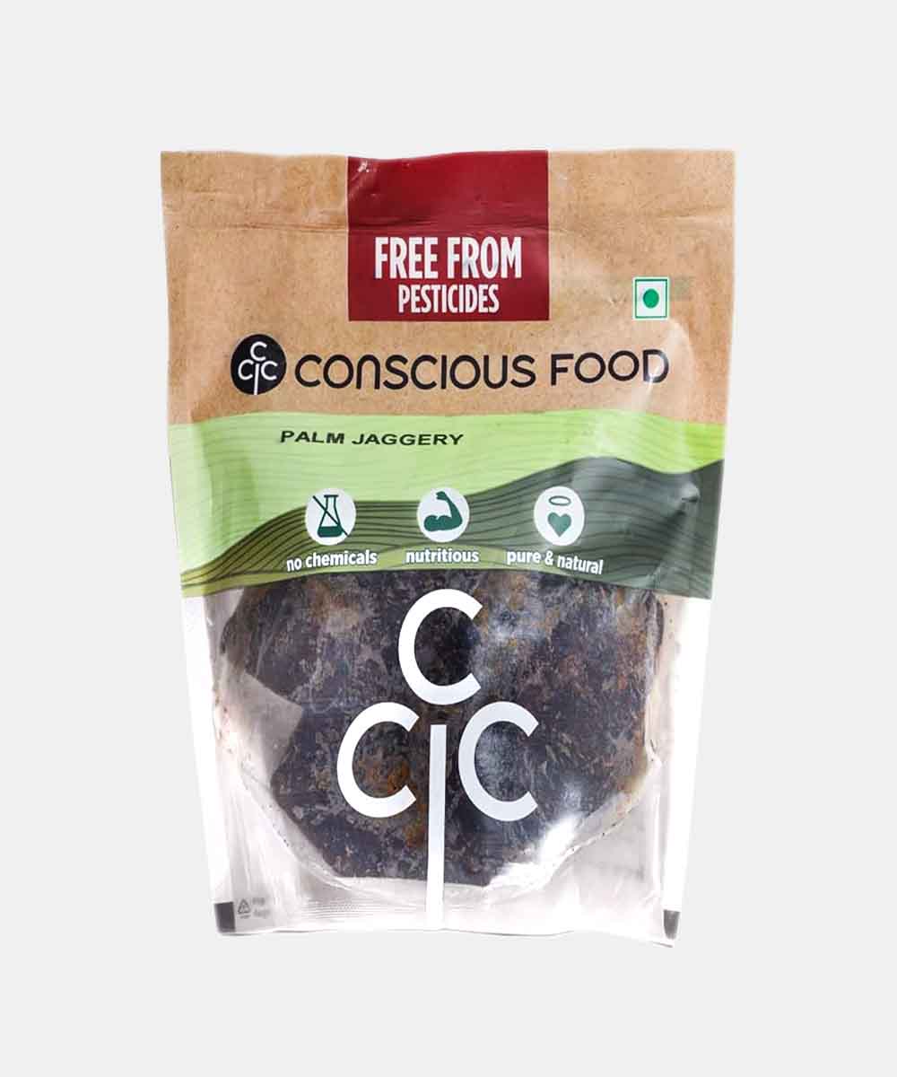 Conscious Food Palm Jaggery 500 Gm