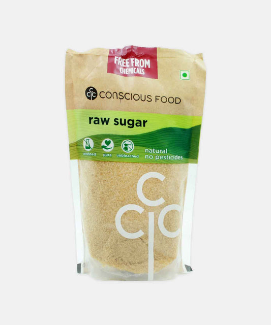 Conscious Food Raw Sugar 500 Gm