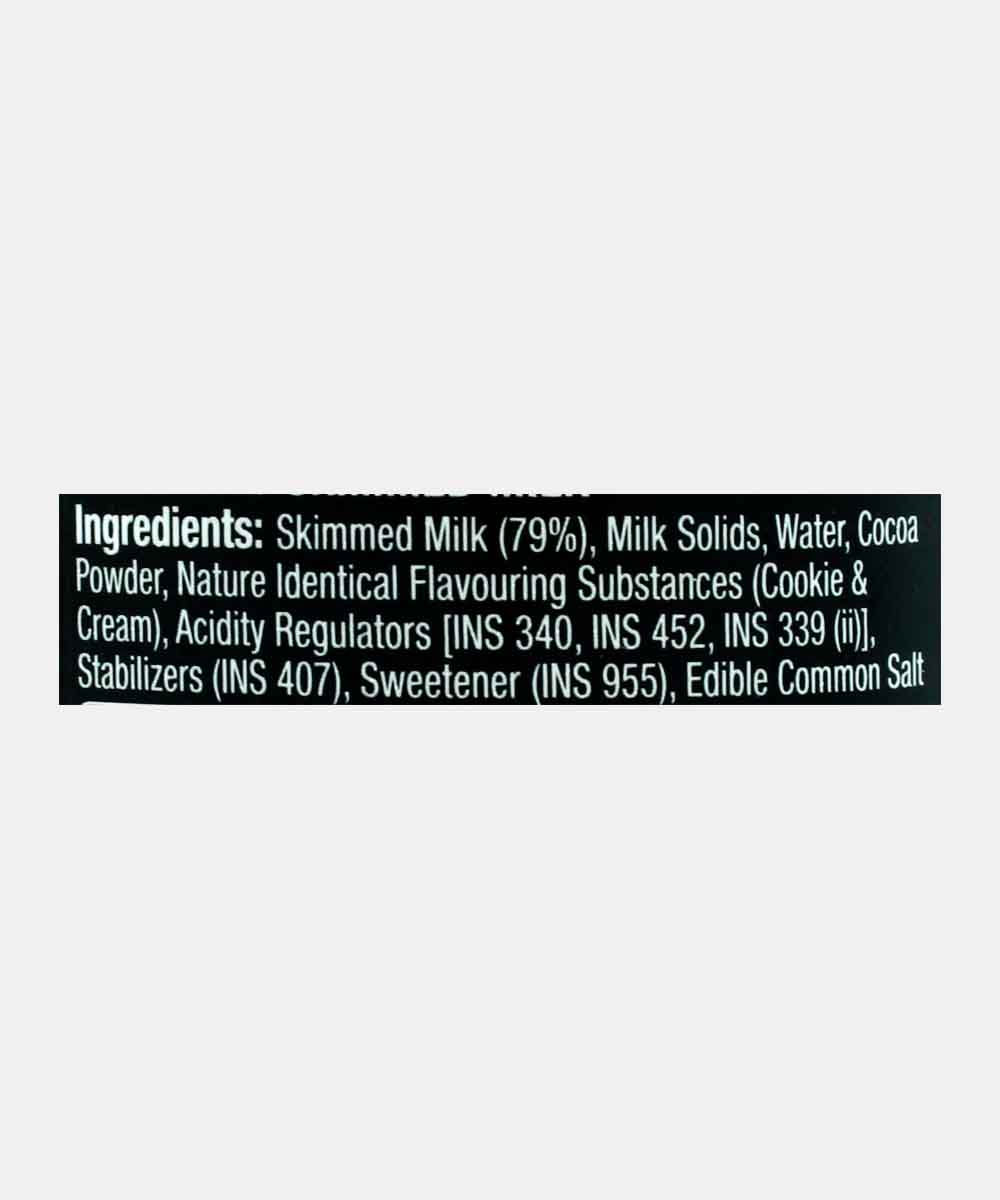 Epigamia 25G Protein Cookies And Cream Milkshake 250 Ml