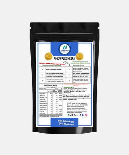 Instant Pineapple Sheera Mix 95 Gm