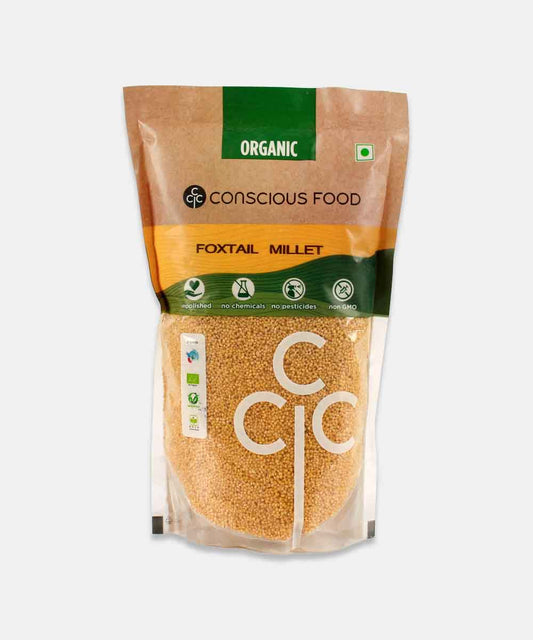 Conscious Food Natural Foxtail Millet 500 Gm