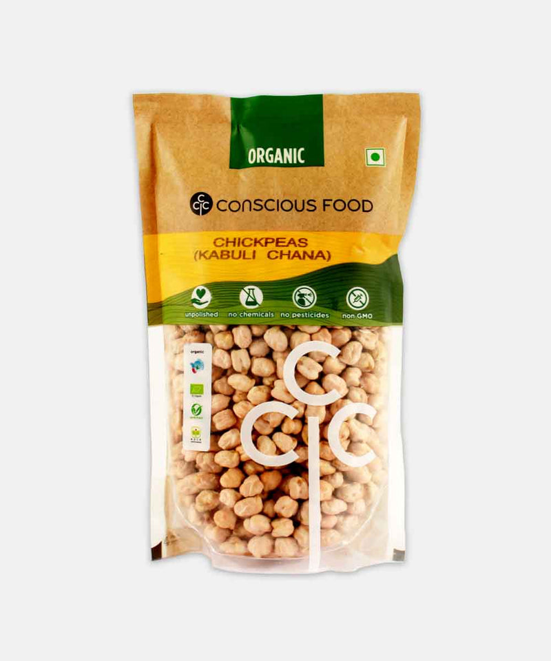 CONSCIOUS FOOD KABULI CHANA 500 GM