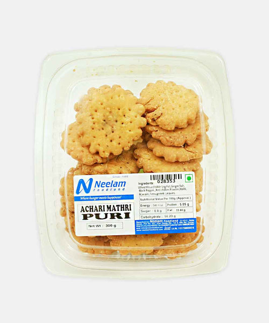 Achari Mathri Puri 300 Gm