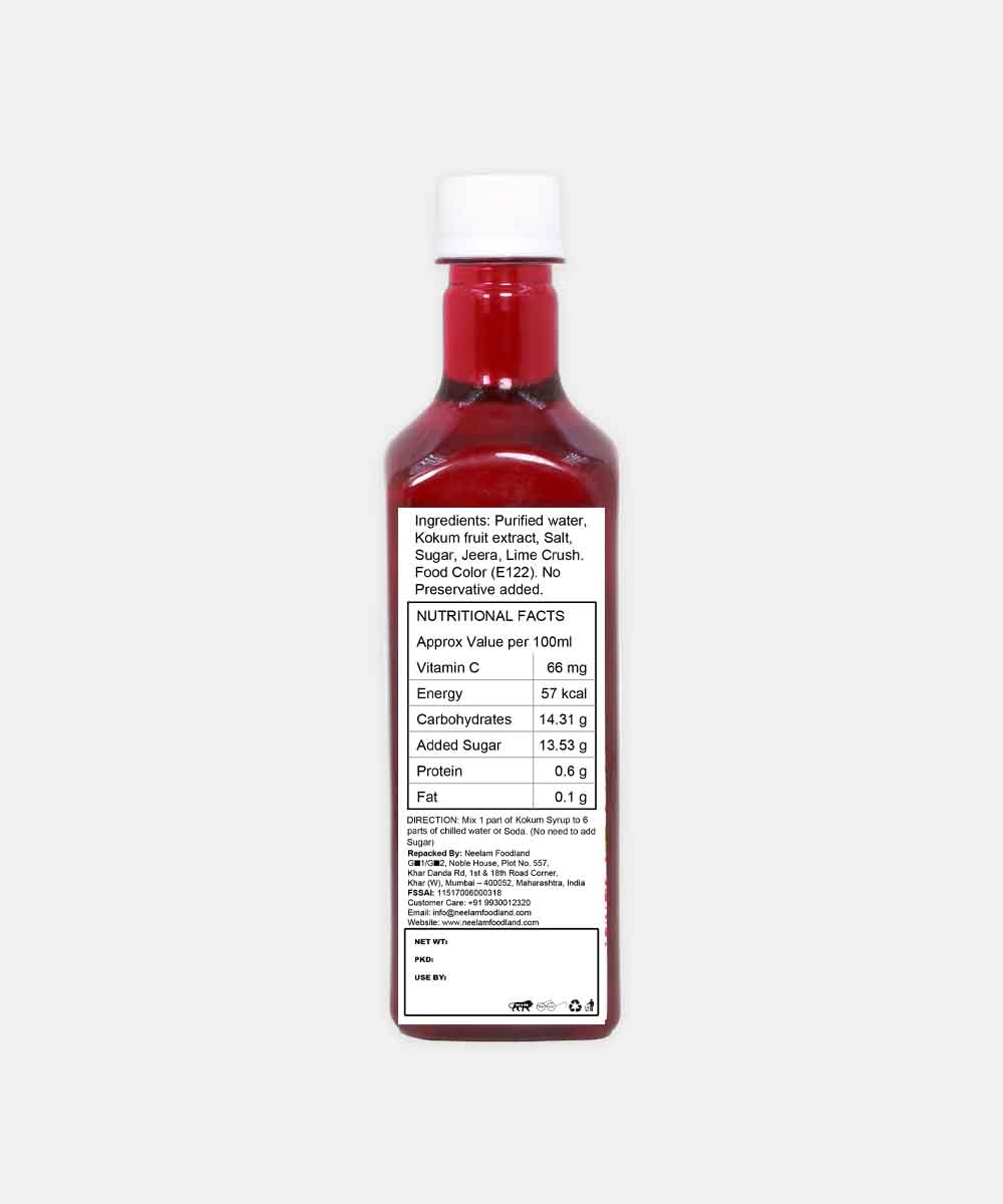 Kokum Sharbat 500 Ml