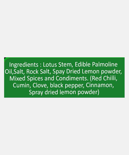 Steam Lotus Chips Lemon Chilli Seasoning 100 Gm