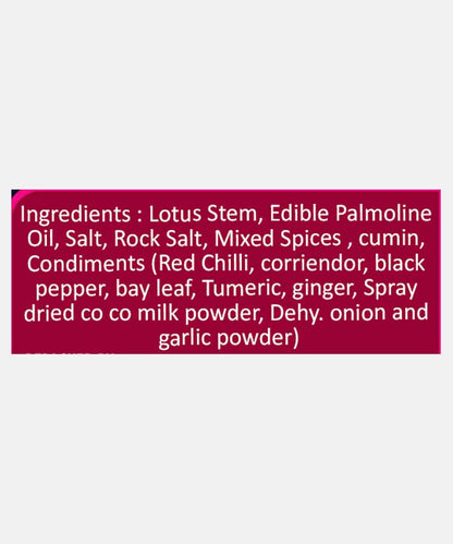 Steam Lotus Chips Thai Seasoning 100 Gm